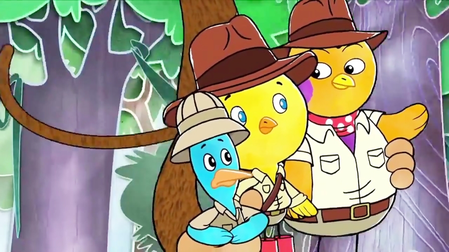 کارتون جیک جیکی ها Chirp - فصل 1 قسمت 27 - میمون آفتابی